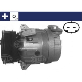 Resim Klima Kompresörü Vectra B 1.6i-1.6 165-2.0i-2.0 Dtı 165 1995-2003 119mm 1854067 1854091 24427890 