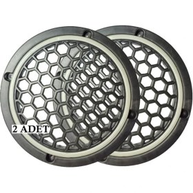 Resim SOUNDERS Neon Işıklı 16 cm Hoparlör ve Midrange Kapağı - 2 Adet - Gün Işığı 