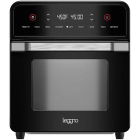 Resim Leggno Gourmet Pro Çok Fonksiyonlu Pizza Fırını 15 L Siyah 