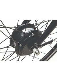 Resim Corelli MOVEN ELEKTRİKLİ KADIN ŞEHİR BİSİKLET 51CM V 28 JANT 7 VİTES MAVİ 