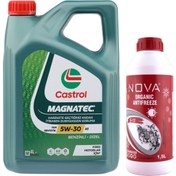 Resim Castrol Magnatec A5 5w-30 Tam Sentetik Motor Yağı 4 Litre Antfriz 1.5 L 