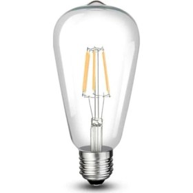 Resim Cata CT-4353 ST64 Rustik LED Ampul 8W 