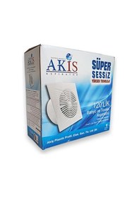 Resim Akiş 120'Lik Banyo Tuvalet Aspiratör Havalandırma Fanı 18.5 Cm 
