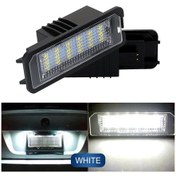 Resim Volkswagen Vw 2 Araba Canbus Hatasız Led Numarası Plaka Lambası Whıte 1 Piece Set 