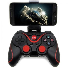 Resim Hobimtek T3 Wireless Kablosuz Oyun Kolu Bluetooth Joystick Gamepad Pc Telefon Ios Android Tv Box Bilgisayar 