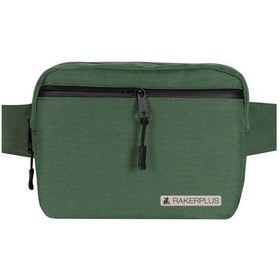 Resim Rakerplus Yeşil Unisex Minimal 21x15x5 Cm Bel Ve Göğüs Çantası Natural 