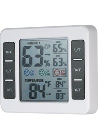 Resim Fosenze Ev İçi Dijital Sicaklık Ve Nem Ölçer, Büyük Lcd Ekran, Maksimum-minimum Değer Kaydı, Konfor Seviyesi Göstergesi, Cj-3316d Pil Dahil Değil 