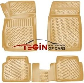 Resim Tgn-53063 2012 Bagaj Havuzu + Bej 3D Paspas Opel İnsignia ile uyumlu 