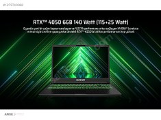 Resim MONSTER ABRA A5 V20 İ7 13700H 32 GB RAM 1 TB SSD RTX4050 W11 