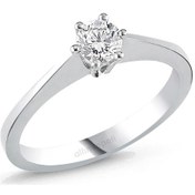 Resim Pırlanta Tektaş Yüzük 0,21 Ct As9Pyz Altınsepeti 