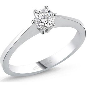 Resim Pırlanta Tektaş Yüzük 0,21 Ct As9Pyz Altınsepeti 