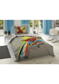 Resim Taç Lisanslı Brf Nevresim Takımı Spıderman Power 