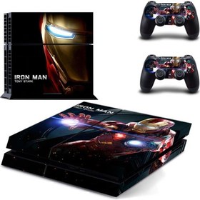 Resim Kt Decoration Ironman Playstation 4 Fat Sticker Kaplama 