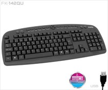 Resim FRISBY FK-142QU USB Q TR MM SİYAH KABLOLU KLAVYE 