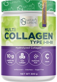 Resim Natures Supreme Multi Collagen Powder 300 Gr Aromasız 