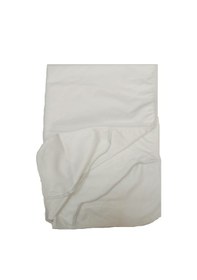 Resim Taşçı 60x120 Cm Fitted Alez Sıvı Geçirmez Micro Kumaş Yatak Koruyucu Beyaz 