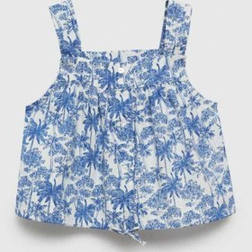 Resim MANGO Kids Palmiye Desenli Bluz 