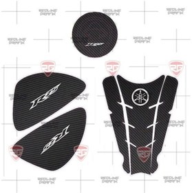 Resim Redline Grafik Yamaha R25 Tankpad+yanpad+depo Kapak Pad Set 