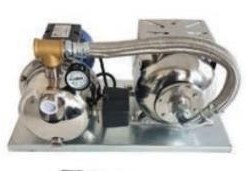 Resim SYDC400-50-1 AUTO 8lt Krom Tanklı Hidrofor 24v 0.75hp 