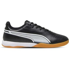 Resim Puma King Match IT 107261-01 Profesyonel Futsal Tenis Salon Ayakkabısı SİYAH 