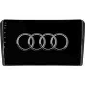 Resim Audi A3 Ser. - Araç Multimedya Ekran - 4gb 64gb - S - Black - 2005 - 2013 - 9 Inch - Myway - Red 