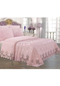Resim Çeyizlik Pike Takımı Dubai Pudra Pudra 