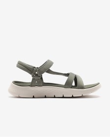 Resim Skechers Go Walk Flex Sandal - Sublıme Kadın Haki Sandalet 141451 Olv Haki 