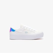 Resim Lacoste Ziane Platform Kadın Beyaz Sneaker 