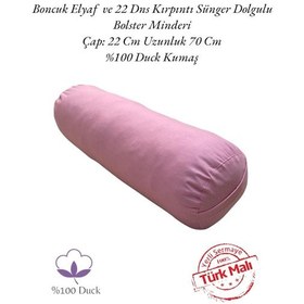 Resim Bolster Minderi - Silindir Yoga Minderi Pembe 2024-10 