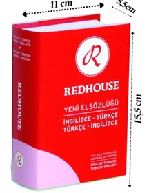 Resim Artlantis Redhouse Ingilizce Türkçe Yeni El Sözlüğü Pembe 702 Sayfa 1 Adet 80.000 Kelime Hazneli Red House Ing 