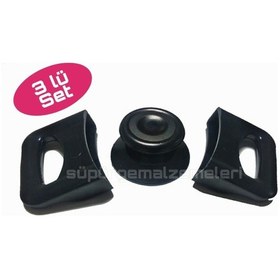 Resim Bütün Tencere Tavalara Uygun Sap Kulp Tutamak Seti Tencere Sapı 