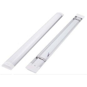 Resim Penta 10'lu Paket 120 Cm 40 Watt Çift Sıra Ledli Led Bant Armatür 6500 Kelvin Beyaz Renk Beyaz 
