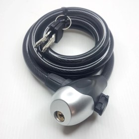 Resim Rectus Bisiklet Kalın Halat Kilit Dolamalı ( Karışık Renk 12 X150 cm ) Rectus 