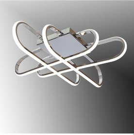 Resim Tt338-kr Tt Ayd. Kasef Model Krom Kaplama 3 Renk Işık Led Avize Krom 