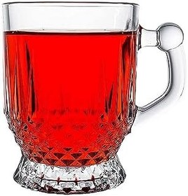 Resim Paşabahçe İstanbul Kulplu Çay Bardağı, 6'lı 