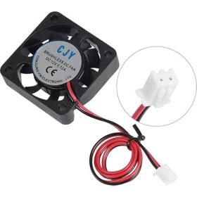 Resim 12V Fan 4X4CM Kuluçka Fanı Soğutucu Peltier Pc Ekran 40X40MM 