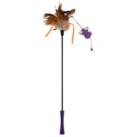 Resim Gigwi 7144 Feather Teaser Doğal Tüylü Kedi Oltası 53 Cm 