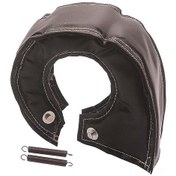 Resim Honmex T4 Turbo Soğutucu Isı Korumalı Kapak - Fiberglas Malzeme İle Motor Bakı Sıcaklığını Azaltır, Gücü Artırır Siyah 