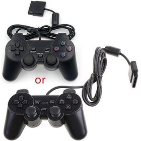 Resim Ps2 Konsol Kontrolcüsü İçin Yüksek Doğruluklu Kablolu Sap 