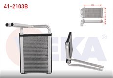 Resim KIA RİO 06-12 KALORİFER RADYATÖRÜ BRAZING (VEKA) 