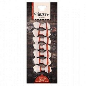 Resim M-Pets Trusty Beef Düğümlü Kemik 7 li Paket 84 Gr 