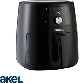 Resim 5 Litrelik Siyah Hava Fritöz, Sağlıklı ve Pratik Yemek Pişirme Cihazı 