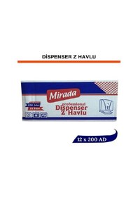 Resim Mirada Z Katlı Havlu 12’li Koli 