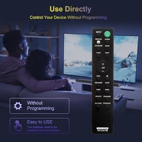 Resim AULCMEET RMT-AH501U Sony Soundbar Surround Hoparlör HTX8500 HT-X8500 ile Uyumlu Yedek AV Sistemi Uzaktan Kumanda 