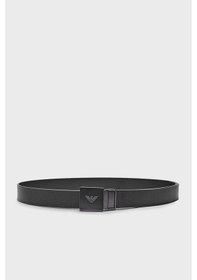 Resim Emporio Armani Erkek Kemer Em001651 Af14719 M6096 Siyah Siyah 
