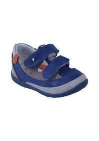 Resim Angelokids Perlina 01105 Deri Ortopedik Destekli Ilk Adım Ayakkabısı 19-21 (416909109) Saks 