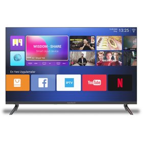 Resim NAVITECH LDS-3266HD, 32” Framless Android Smart HD LED Ekran 