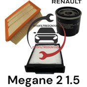 Resim Renault Megane 2 1.5Dci Filtre Bakım Seti 