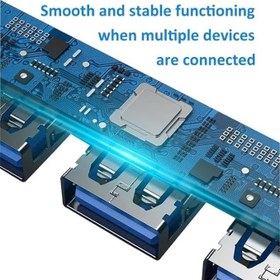 Resim PrimeX Plus PX-TYP060 4 Port Type-C USB3.0 Çoklayıcı, 4 Port Type C USB Çoklayıcı, Type C + USB3.0 Çoklayıcı 