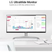 Resim LG 100HZ Ultrawide 1 MS Yenileme 29WQ 29'' 2560 X 1080 WFHD Beyaz Wide Monitör 